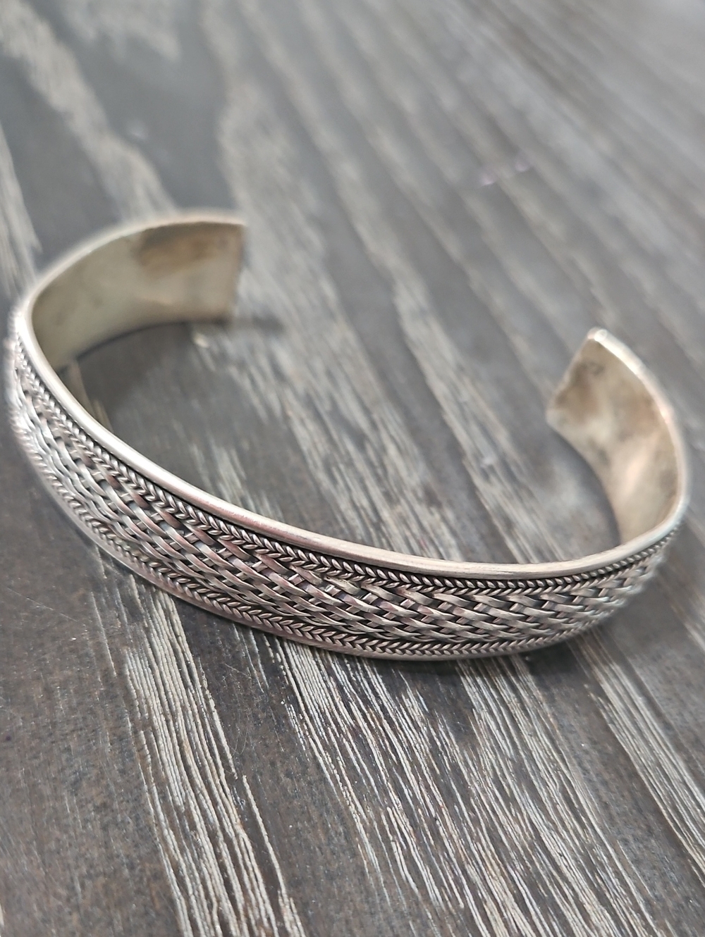 Sterling Cuff Bracelet